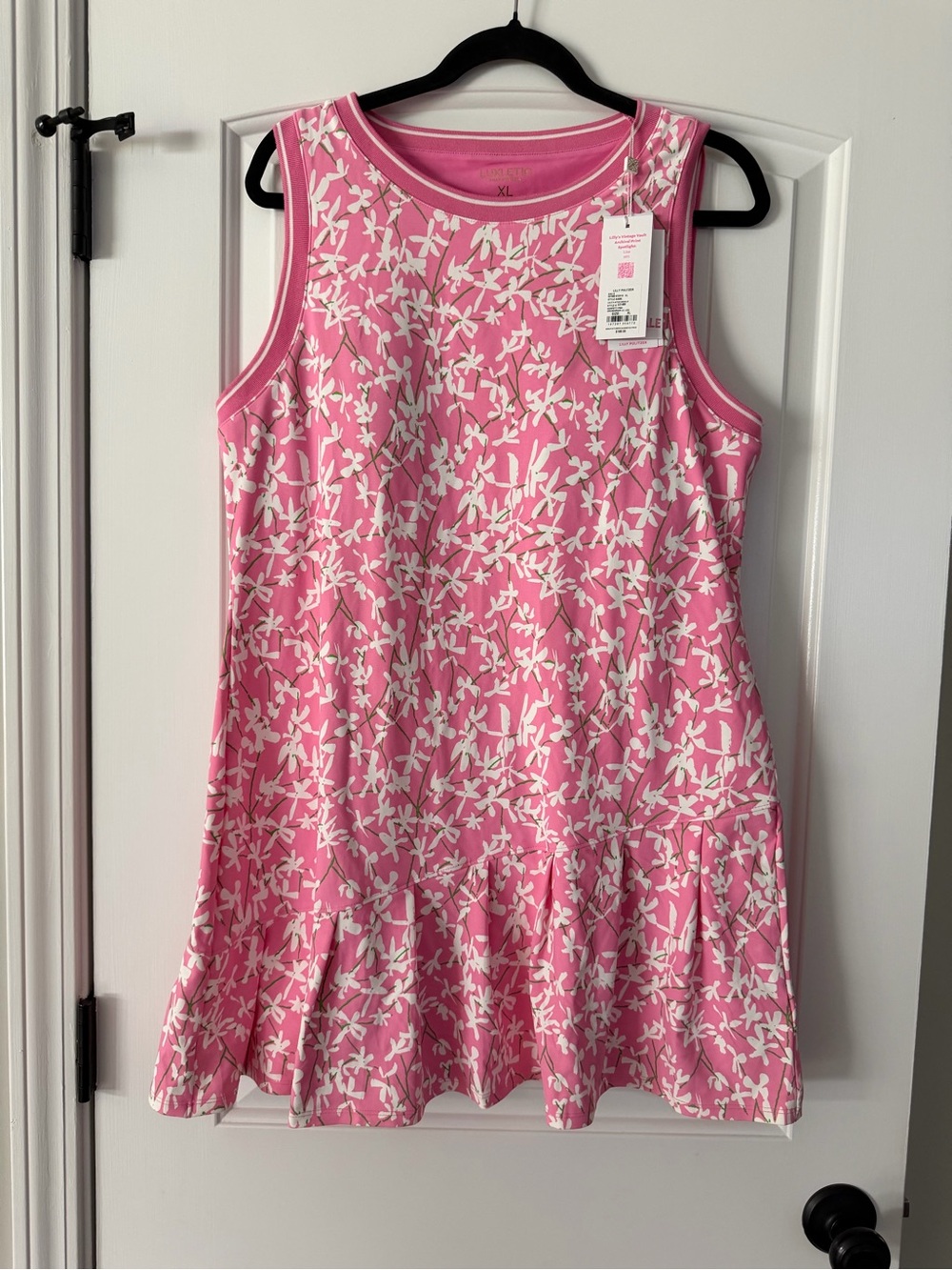 NWT Lilly Pulitzer Caleta Active Dress UPF 50+ in size XL - original retail $188